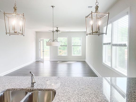 Kitchen and living room