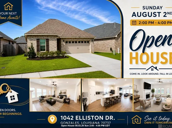 1042 Elliston Dr, Gonzales, LA 70737