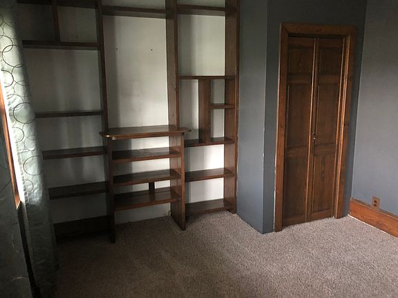 Living room built in shelves