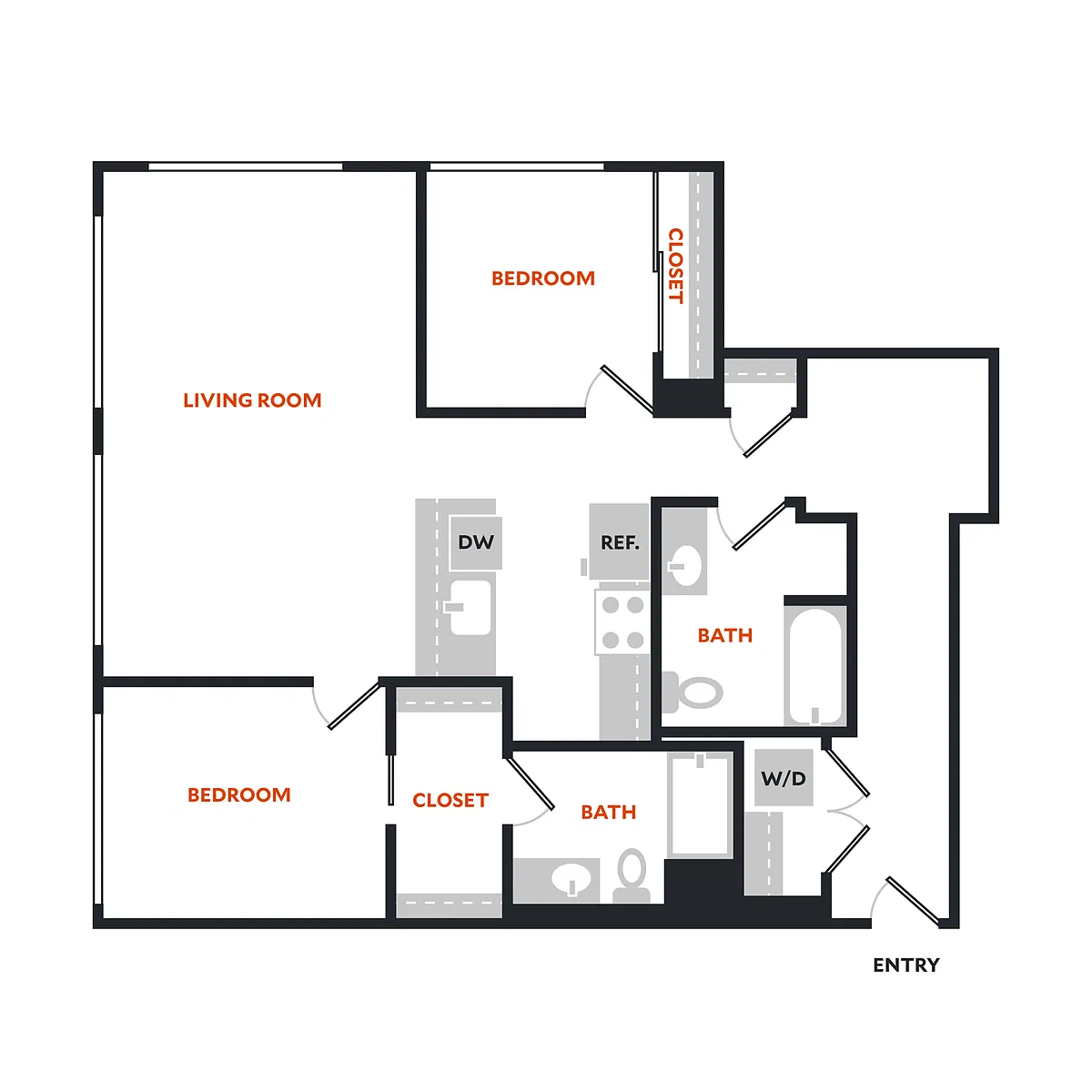 Floor plan Plan 2N