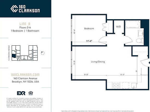 2nd image of 160 Clarkson Ave #4O