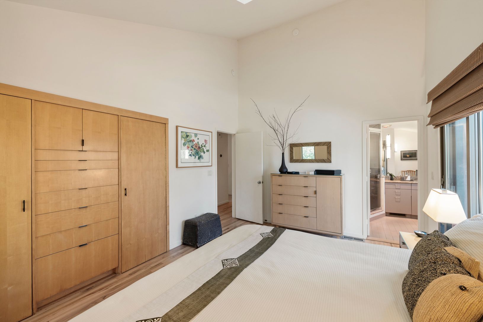  Primary Bedroom perfectly situated for Privacy