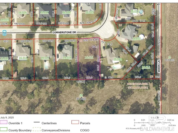 Cornerstone Dr, Loxley, AL 36551