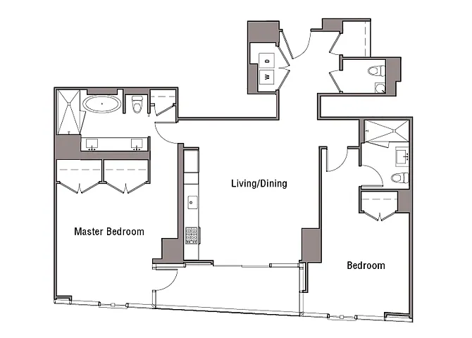 Floor plan 2G