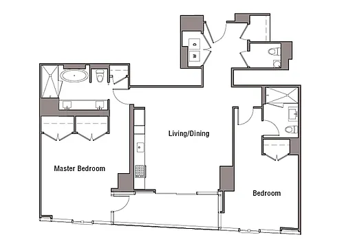 Floor plan 2G