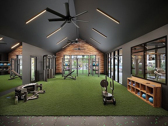 Elevate your workout experience in our contemporary fitness center, designed for ultimate wellness.