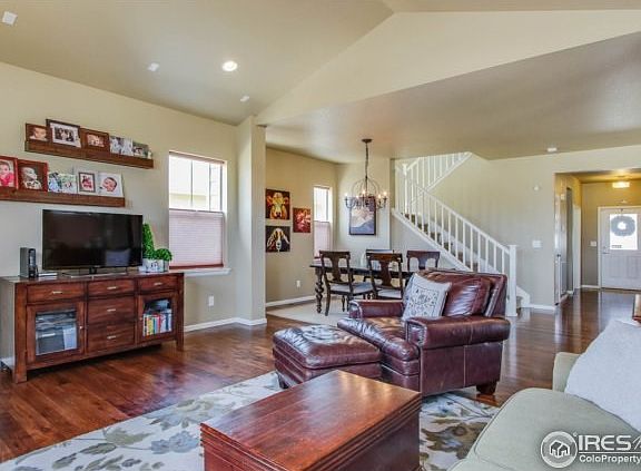 Stay in touch with the family with open floor plan