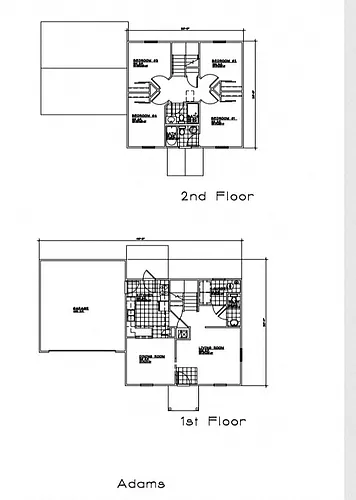 Floor plan 4 Bedroom