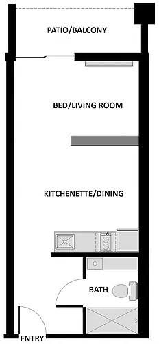 Floor plan Studio Annex 2a