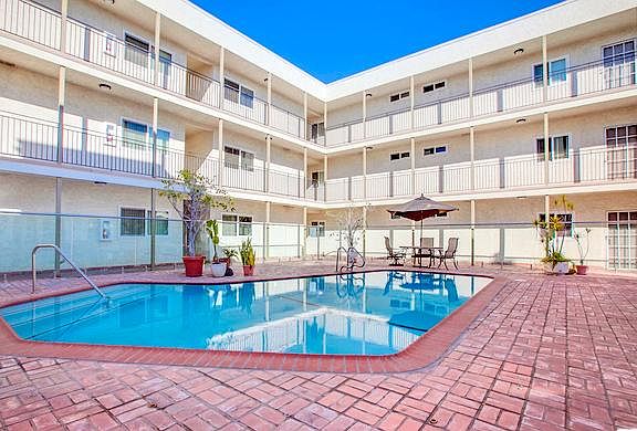 Courtyard pool