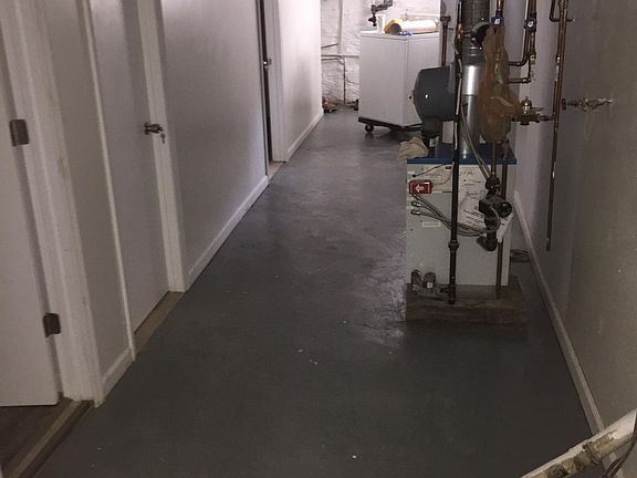 downstairs with laundry hook ups.