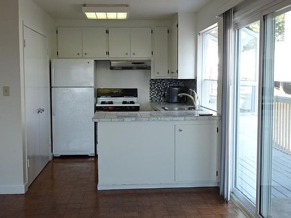 Dining area and kitchen
