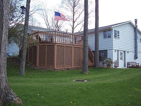 Back of Home with Deck