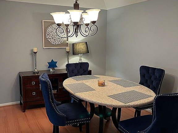 Formal dining area