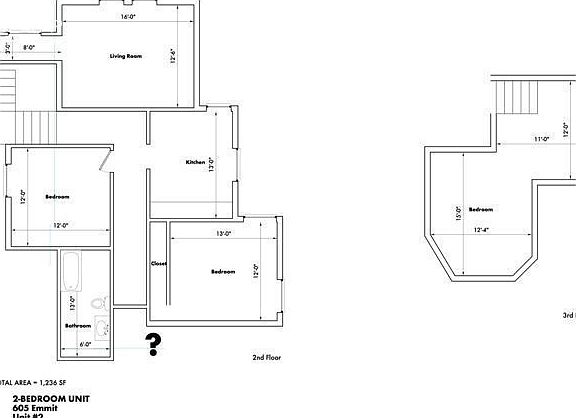 2nd image of 605 Emmet St #2