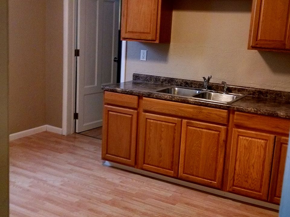 Kitchen with new cabinets!