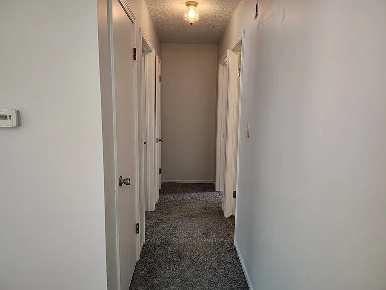 2 closets in hallway