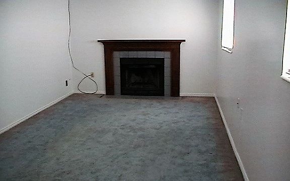 Family room fire place