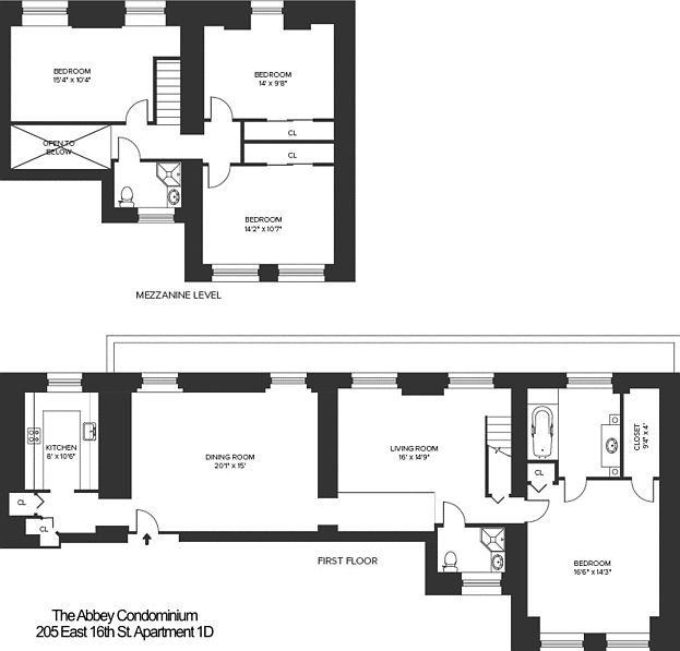 1st image of 205 E 16th St APT 1D