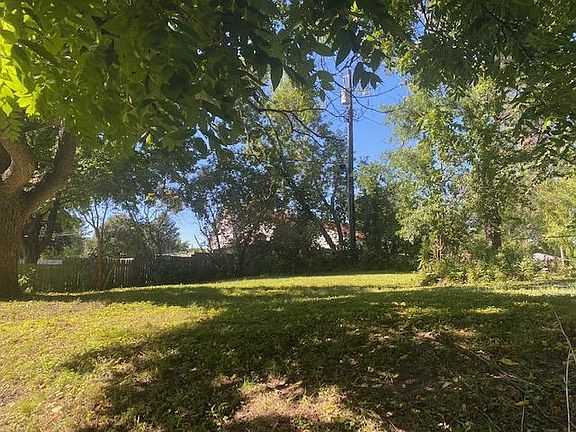 Large backyard
