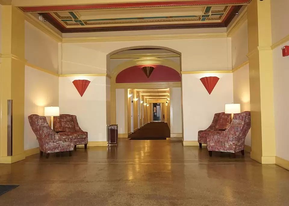 front lobby