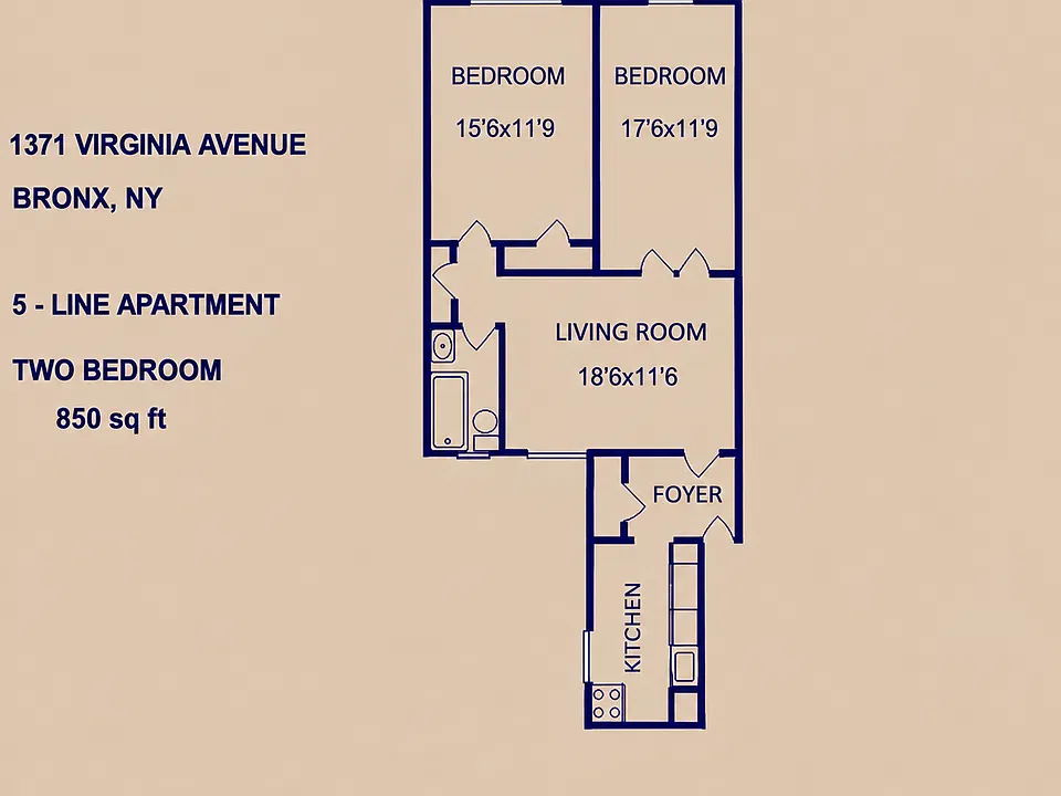 1371 Virginia Ave #5B