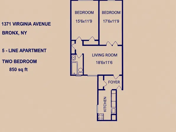 1371 Virginia Ave APT 5B, Bronx, NY 10462