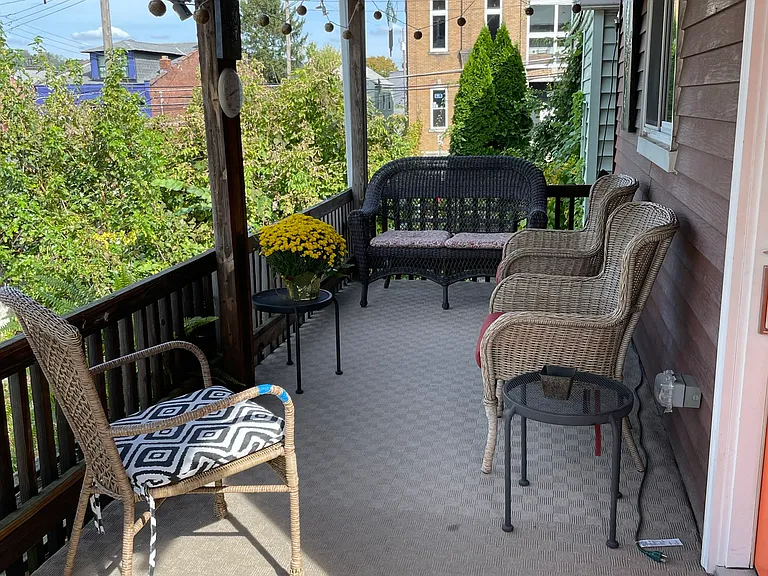 Covered deck