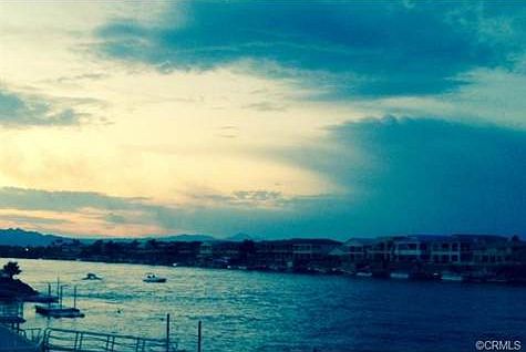 Beautiful River Sunset