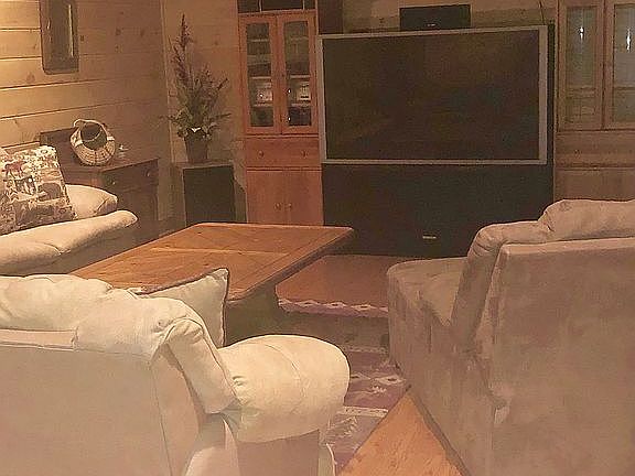 "Cabin" style basement