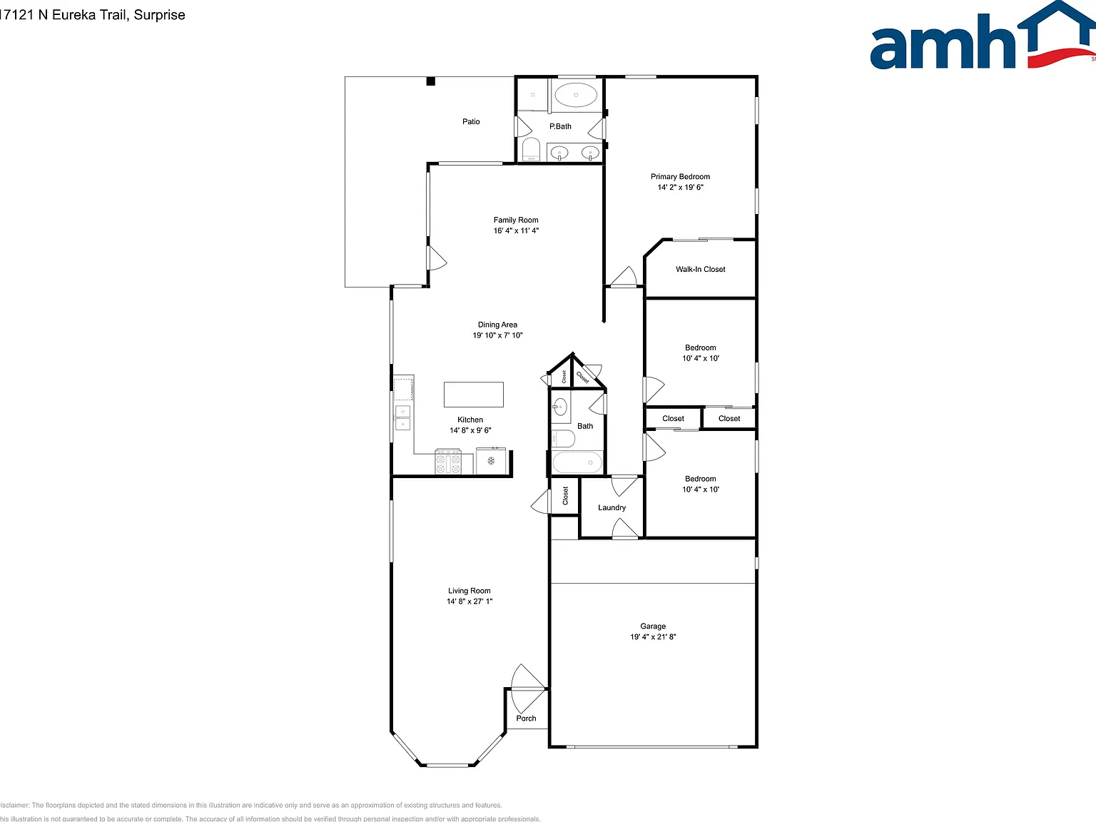 3 bed, 2.0 bath, 1667 sqft, $1,990 — Photo 2