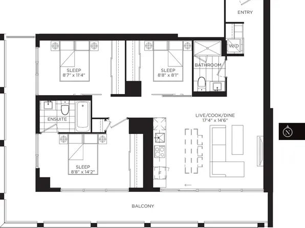 20 Edward St #1510, Toronto, ON M5J 0A7