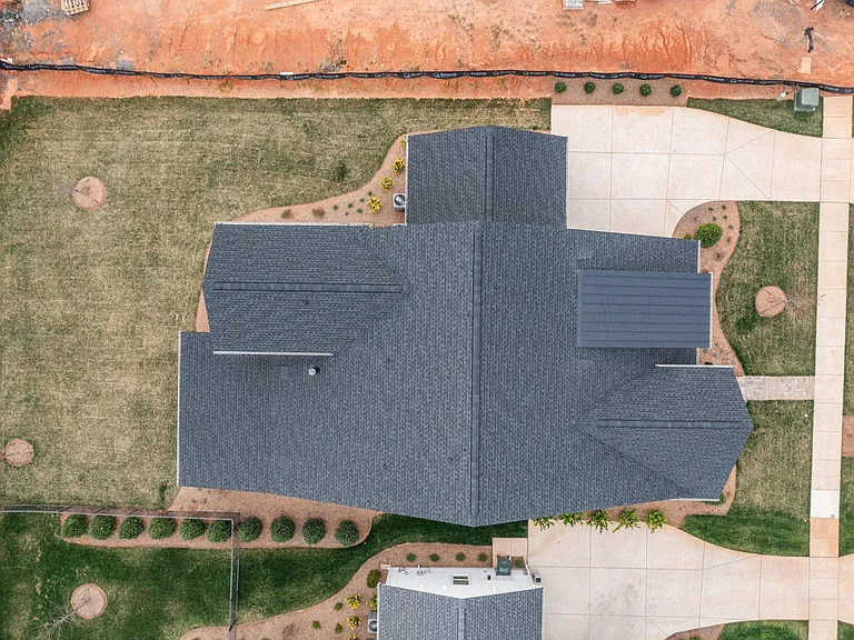 Overhead view