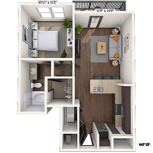 Floor plan Richards