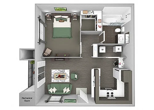 Floor plan A1L