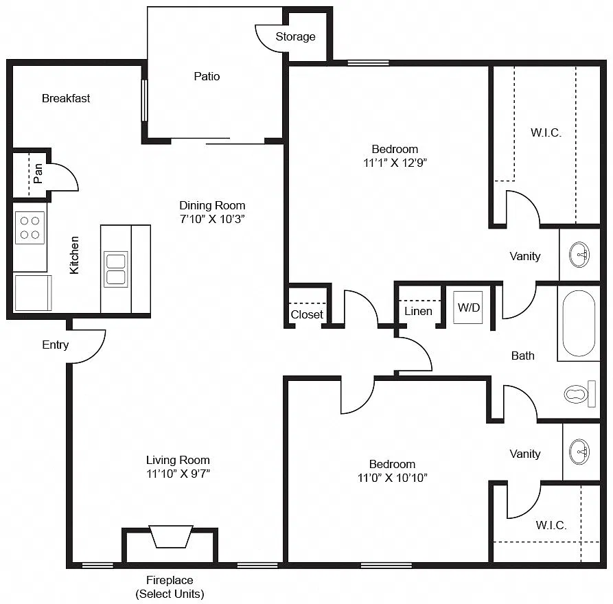 Floor plan Colorado