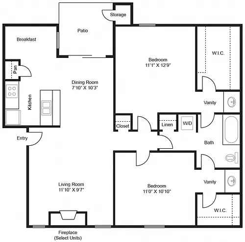 Floor plan Colorado