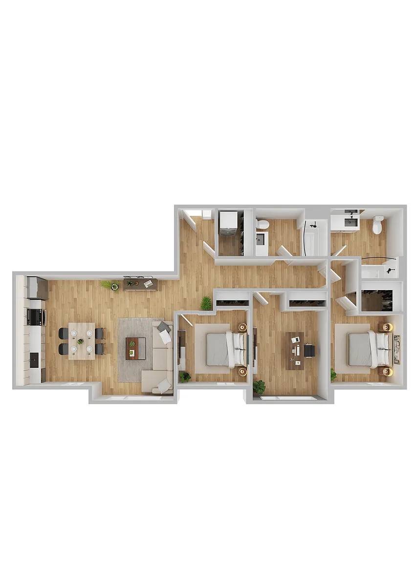 Floor plan 3X2