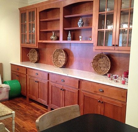 Built in China Cabinet