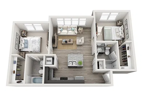Floor plan B1