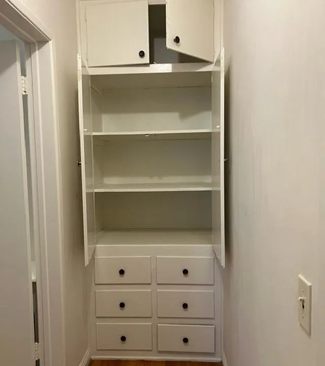 Hallway cabinets