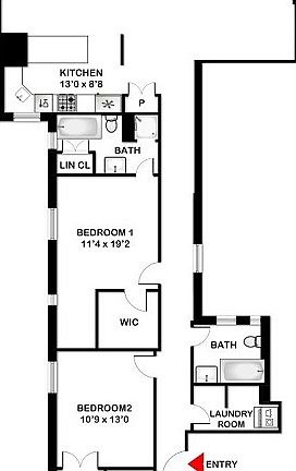 2nd image of 230 W 99th St APT 4S