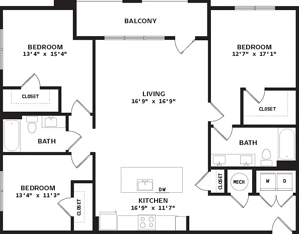 HOMESTEAD - C1 - 3 Bedroom HOMESTEAD - C1 - 3 Bedroom