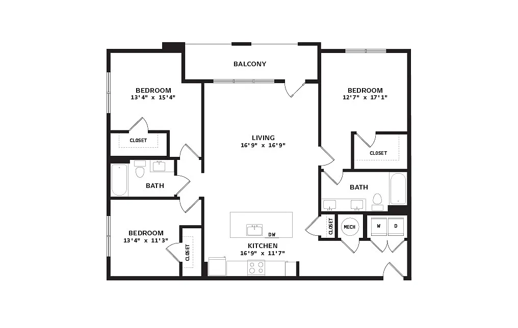 Floor plan Homestead