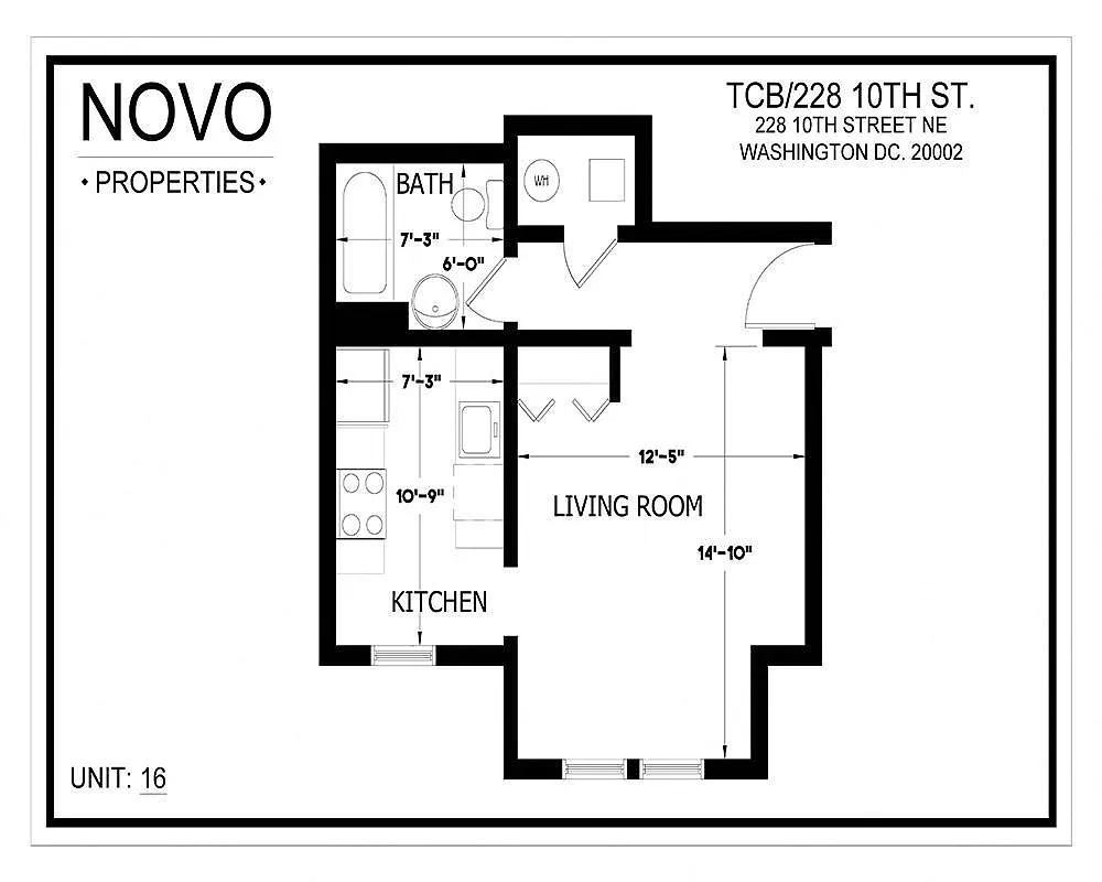 Floor plan Studio