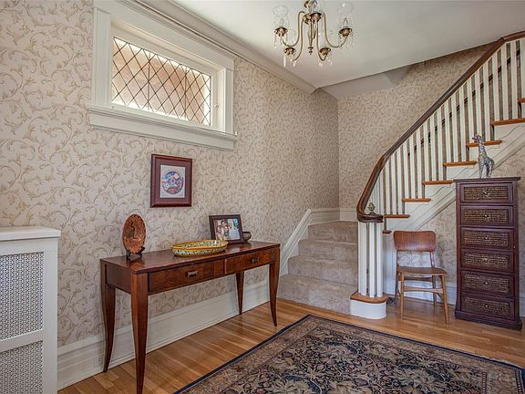 A welcoming entry foyer.