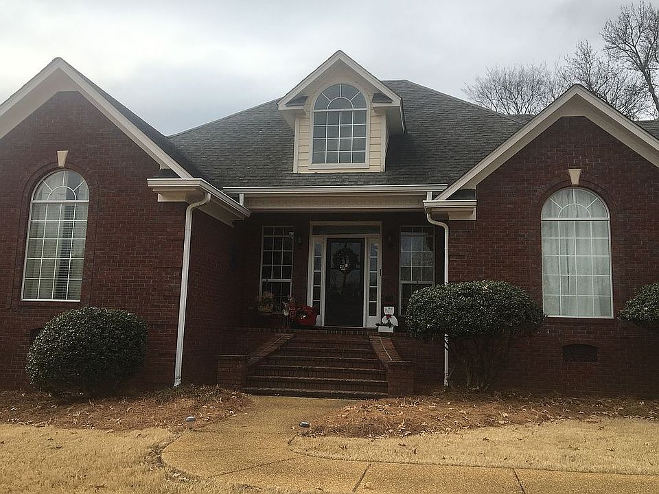 Covered front porch entry