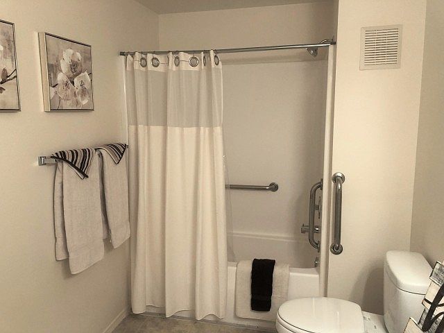 Comfortable and Spacious Bathrooms