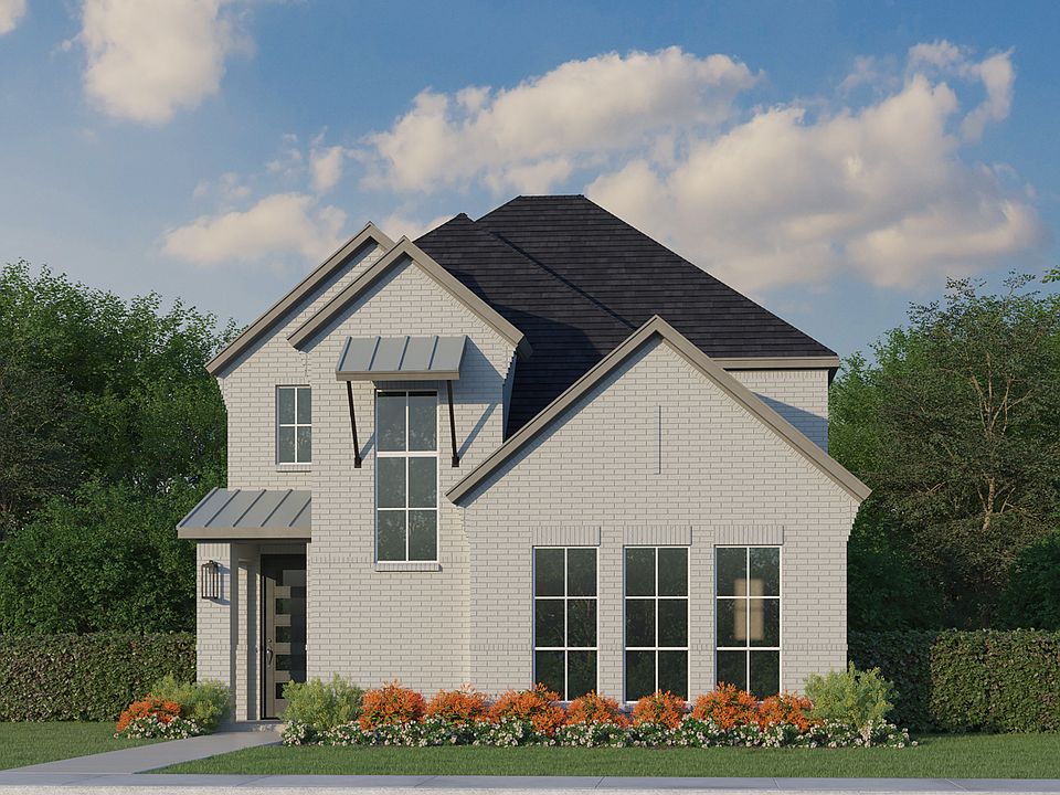 Plan 1458 Elevation F