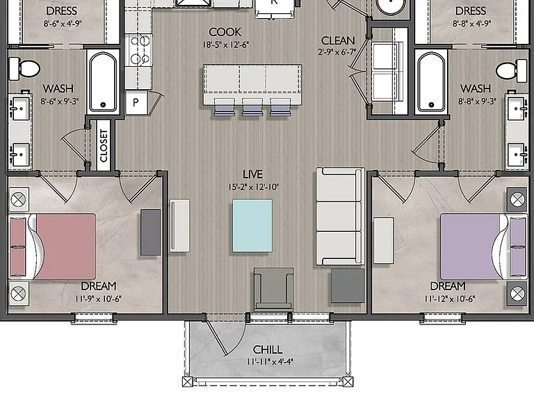 Vecina B1 Floor Plan Vecina B1 Floor Plan